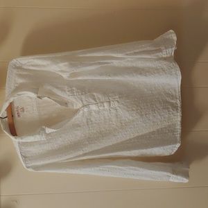 Merona long sleeve blouse L